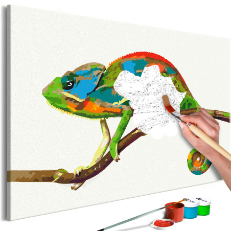 Pictatul pentru recreere Chameleon 60 x 40 cm-01