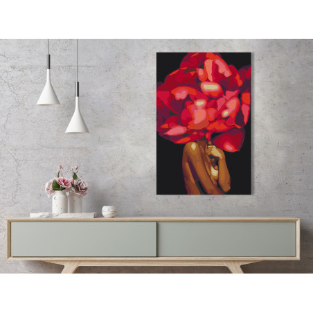 Pictatul pentru recreere Floral Head 40 x 60 cm-01