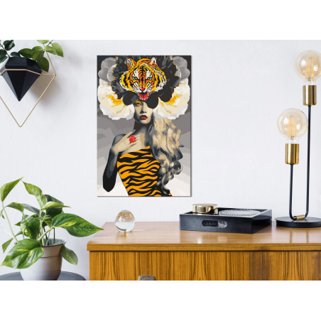 Pictatul pentru recreere Eye of the Tiger 40 x 60 cm-01