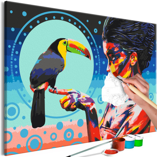 Pictatul pentru recreere Girl With a Toucan