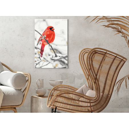 Pictatul pentru recreere Red Bird 40 x 60 cm-01