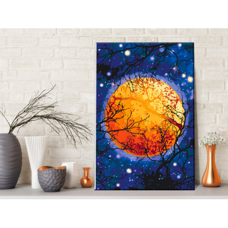 Pictatul pentru recreere Yellow Moon 40 x 60 cm-01