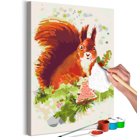 Pictatul pentru recreere Squirrel 40 x 60 cm-01