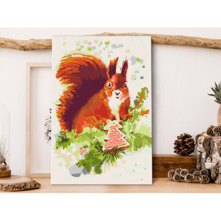 Pictatul pentru recreere Squirrel 40 x 60 cm-01