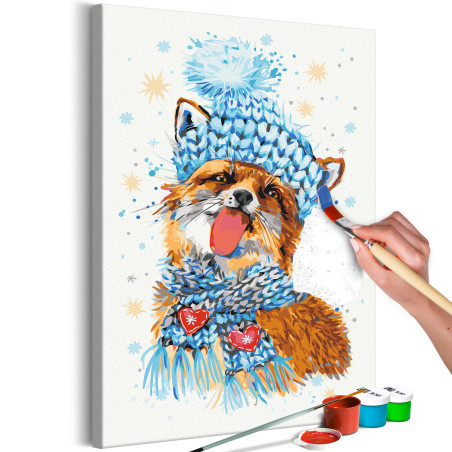 Pictatul pentru recreere Impish Fox 40 x 60 cm-01