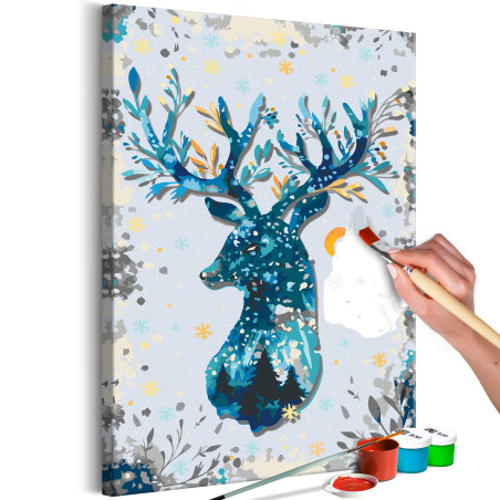 Pictatul pentru recreere Nightly Deer 40 x 60 cm-01