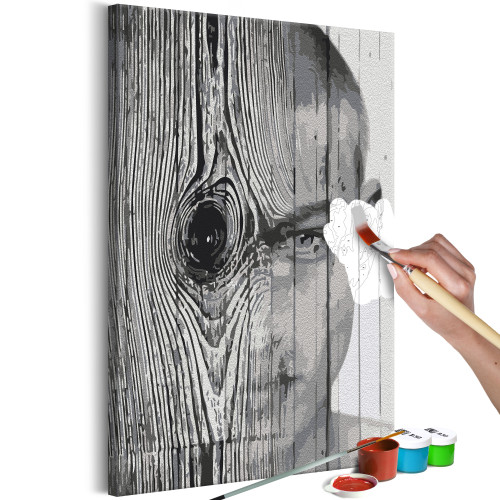 Pictatul pentru recreere Face in Wood