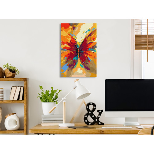 Pictatul pentru recreere Multicolored Butterfly