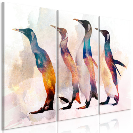 Tablou Penguin Wandering (3 Parts)-01