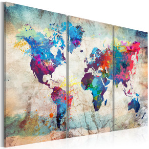 Tablou World Maps: Modern Style