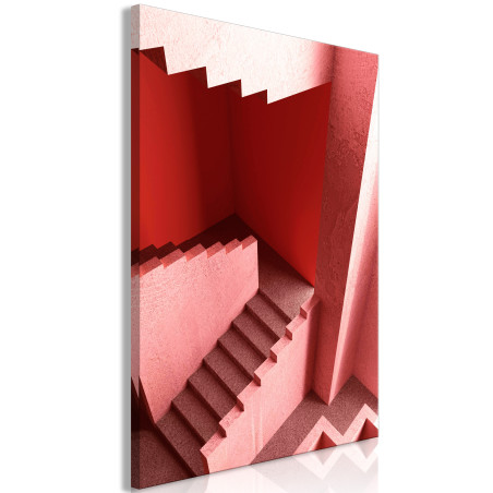 Tablou Stairs to Nowhere (1 Part) Vertical 40 x 60 cm-01