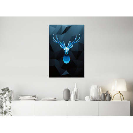 Tablou Ice Deer (1 Part) Vertical 40 x 60 cm-01