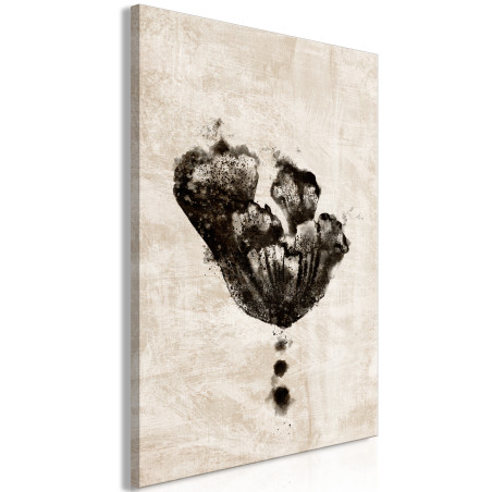 Tablou Underwater Flower (1 Part) Vertical 40 x 60 cm-01