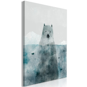 Tablou Polar Bear (1 Part) Vertical  40 x 60 cm