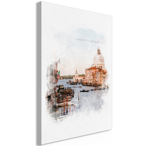 Tablou Watercolour Venice (1 Part) Vertical 40 x 60 cm