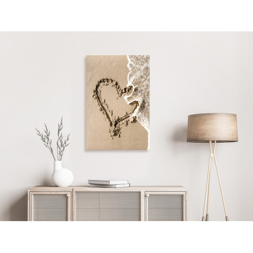 Tablou Wave of Love (1 Part) Vertical 40 x 60 cm