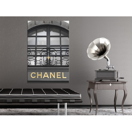 Tablou Gold Signboard (1 Part) Vertical 40 x 60 cm-01