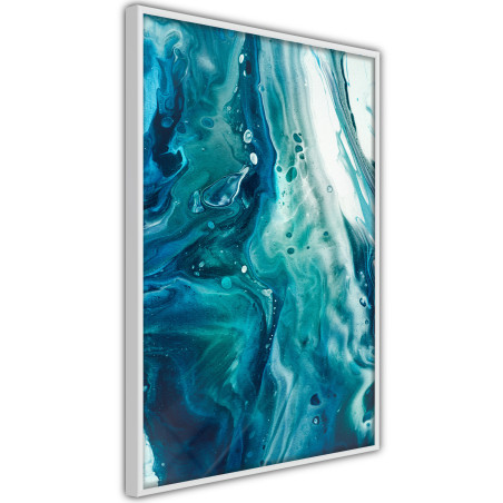 Poster Acrylic Pouring II-01