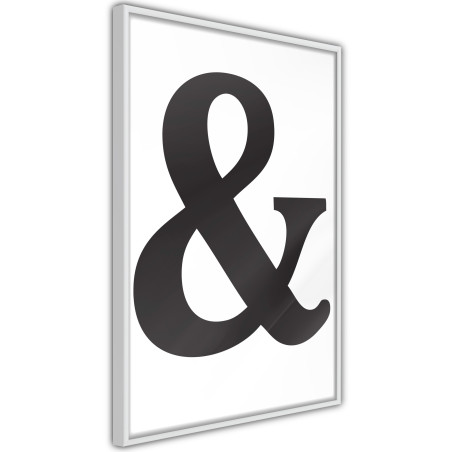 Poster Ampersand (Black)-01