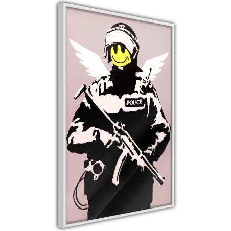 Poster Banksy: Flying Copper-01