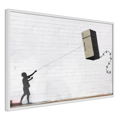 Poster Banksy: Fridge Kite-01