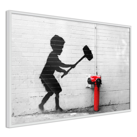 Poster Banksy: Hammer Boy