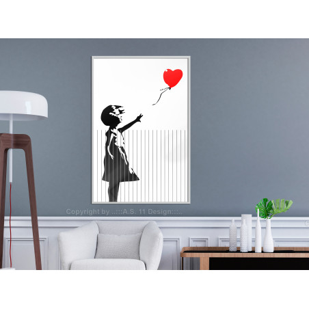 Poster Banksy: Love is in the Bin-01