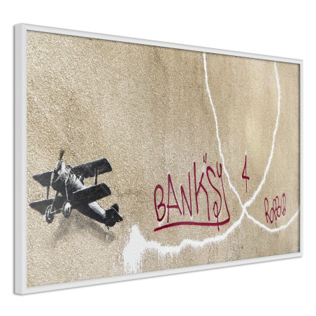 Poster Banksy: Love Plane-01