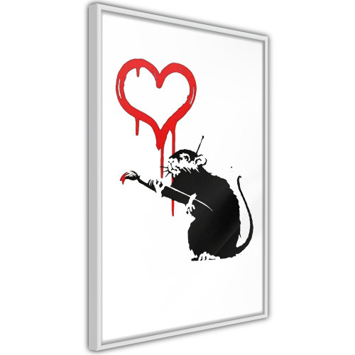 Poster Banksy: Love Rat