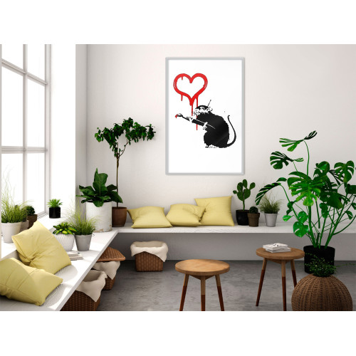 Poster Banksy: Love Rat