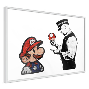 Poster Banksy: Mario and Copper