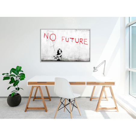 Poster Banksy: No Future-01