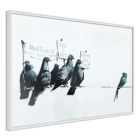 Poster Banksy: Pigeons-01