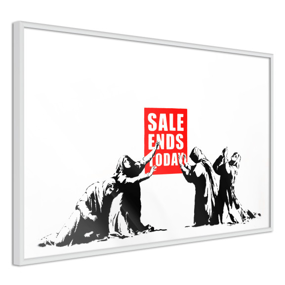 Poster Banksy: Sale Ends