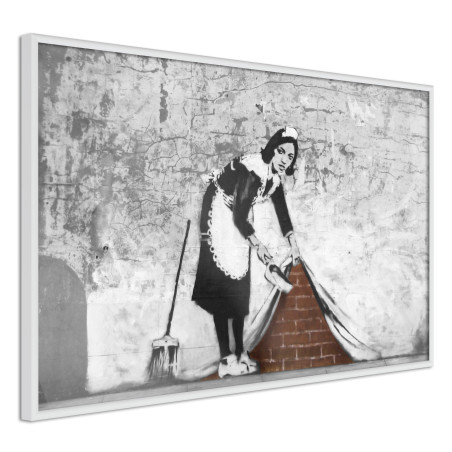 Poster Banksy: Sweep it Under the Carpet-01