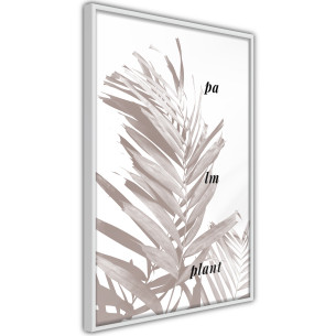 Poster Beige Palm