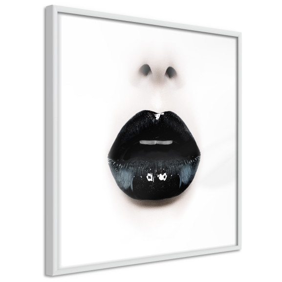 Poster Black Lipstick (Square)