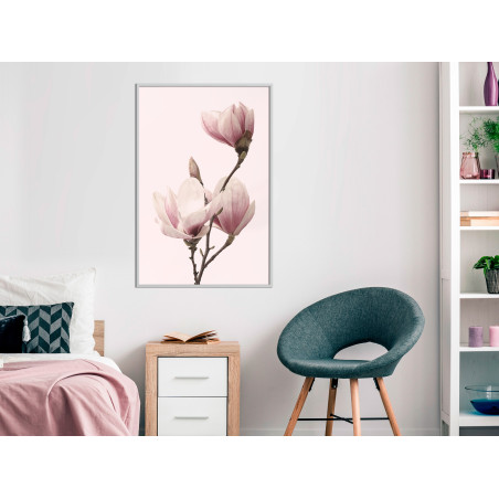 Poster Blooming Magnolias III-01