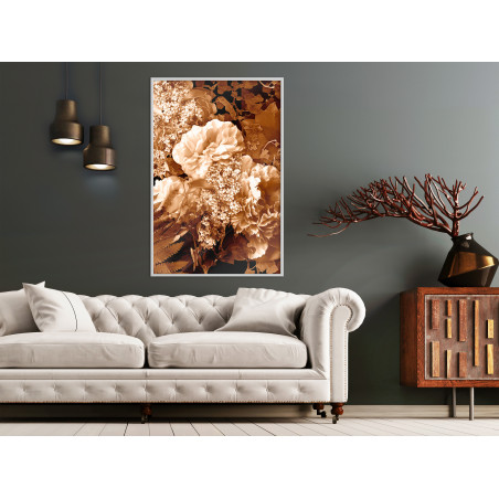 Poster Bouquet in Sepia-01