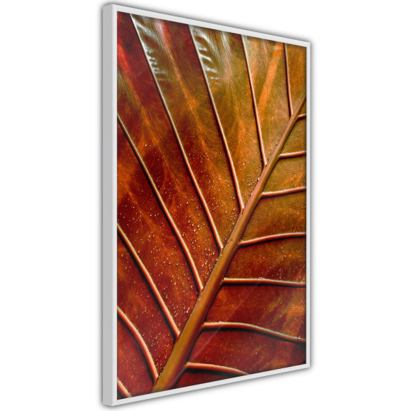 Poster Bronze Leaf