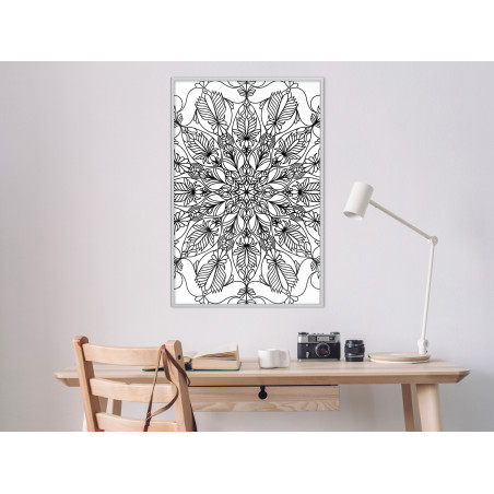 Poster Colour Your Own Mandala I-01