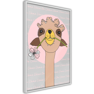 Poster Cute Llama