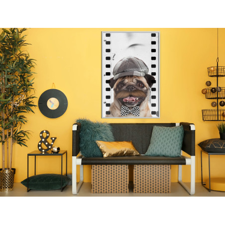 Poster Dressed Up Pug-01