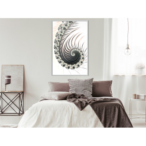 Poster Fractal Spiral (Positive)