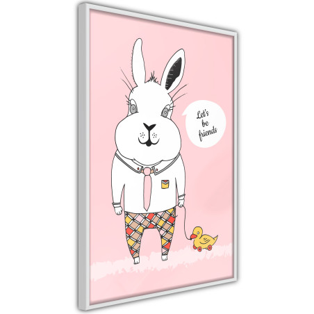 Poster Friendly Bunny-01