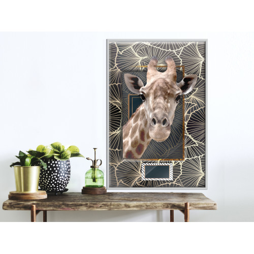 Poster Giraffe in the Frame