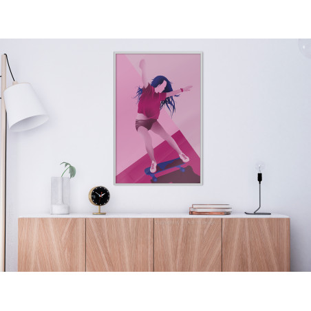 Poster Girl on a Skateboard-01