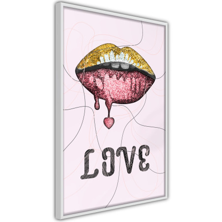 Poster Lip Gloss and Love-01