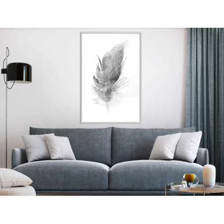 Poster Lost Feather (Grey)-01