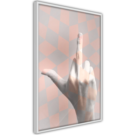 Poster Middle Finger